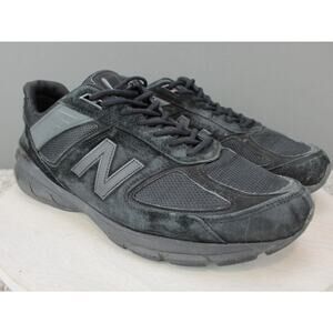 New Balance 990v5 Mens 14 4E Wide Black Made USA Running Walking Sneakers
